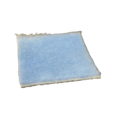 Ljusblå fiberrfilter med grova kanter för 310-T ventilationsfilter och bättre inomhusklimat