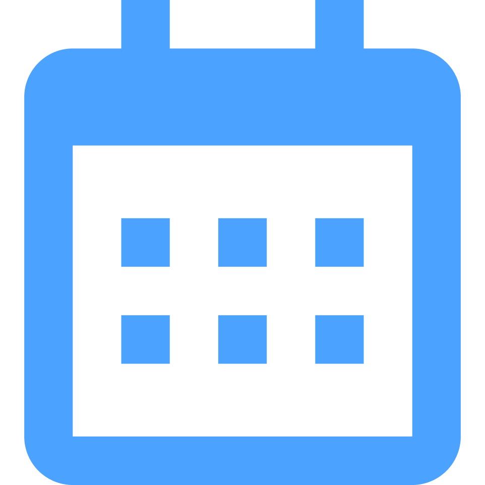 Ikon med kalender - välj filterintervall, var 6:e eller 12:e månad.