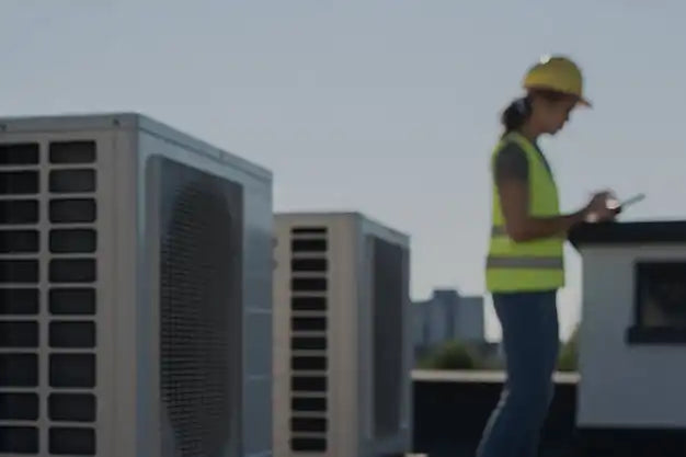 Mobilvy av ventilationsaggregat på tak – filterlösningar för företag och fastigheter från Filteronline.