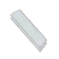 Två vita filterpadser för Nibe F310 F360 F315 filter, högkvalitativa F360 filterpads