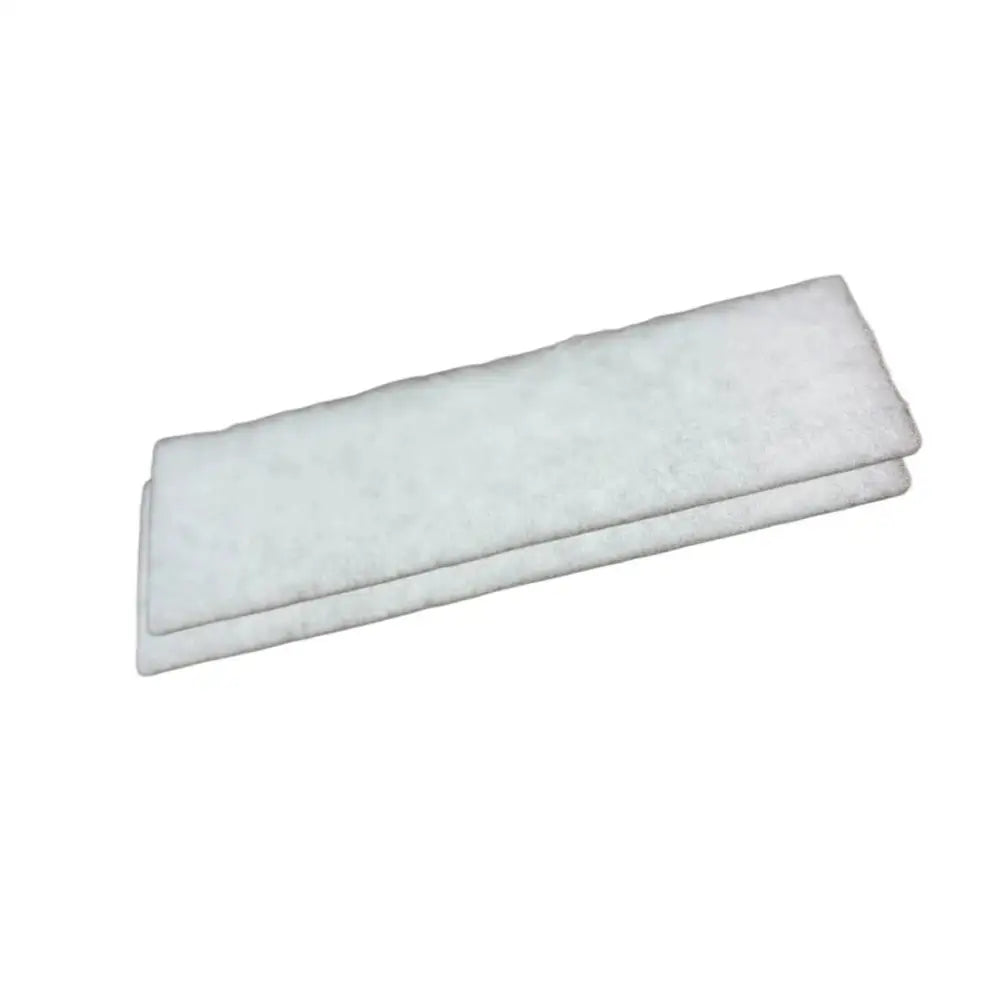 Två vita filterpadser för Nibe F310 F360 med F360 filterpads för optimal filtrering